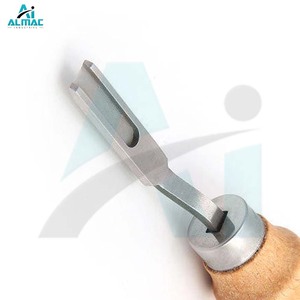 Biseleur de bord en cuir manuel ALMAC, robuste et durable, qualité médicale, usage professionnel, lame en acier tranchante, finition lisse et propre - Product Image 6