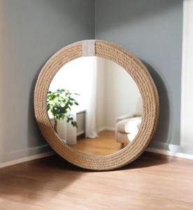 High Quality <b>Black</b> and White Repeat Patterns Bone Mosaic <b>Mirror</b> Available in All Sizes and Styles Living Room Wall Home Decor - Product Image 1