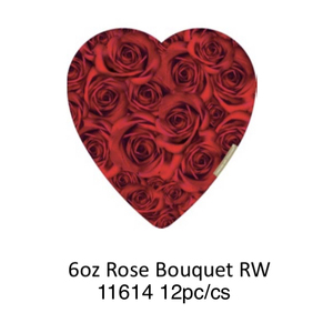 Ramo de Rosas Goz, 6oz, Chocolate en Forma de Corazón, Regalo para el Día de San Valentín, Suministros Premium, 12 piezas/caja - Product Image 1