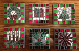 Dessous de verre en mosaïque artisanal indien meilleure vente pièce nouvellement conçue sous-verre en mosaïque de forme ronde pour personnaliser la conception de la cuisine à domicile - Product Image 6