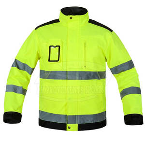 Veste de sécurité confortable à usage extérieur Veste de vêtements de sécurité réfléchissante Veste de sécurité la plus vendue - Product Image 1