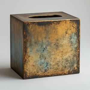 Caja de Pañuelos Rectangular Contemporánea Multifuncional, Estructura Metálica Duradera, Tamaño y Color Personalizables, Diseño que Complementa lo Moderno - Product Image 5