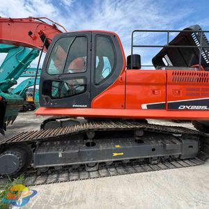 Excavadora de Orugas Doosan DX225LC-9C de 22 Toneladas Usada, Buen Rendimiento, Peso Operativo de 25 Toneladas, Componentes Principales Incluidos: Motor - Product Image 1