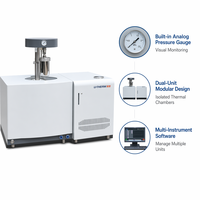 Calorimètre automatique YX ZR9706 pour la mesure de la valeur calorifique du charbon et le remplissage d'oxygène – Équipement de laboratoire pour la mesure thermique