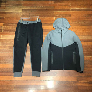 Survêtements de gym de luxe pour entraînement et jogging avec logo personnalisé de créateur Survêtements de fitness à fermeture éclair pour hommes - Product Image 2