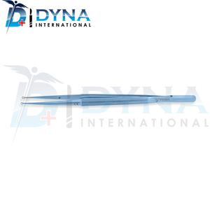 Forceps de punta de Micro anillo de titanio, instrumentos quirúrgicos de acero inoxidable, 18cm, 7 '', 1mm - Product Image 3