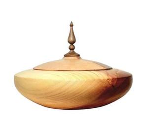Bol à dattes arabe marron pour la maison, service du Ramadan, écologique, sans plomb, en métal et bois, fait main, durable, design moderne, chocolat - Product Image 5