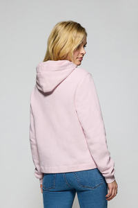 Sudadera con capucha de gran tamaño para mujer, rosa claro, de longitud completa, antiarrugas y transpirable, sudaderas con capucha en blanco para mujer, entrenamiento, gimnasio, sudadera con cremallera - Product Image 5