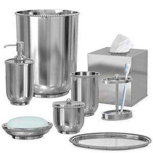 Ensemble de salle de bain en acier de luxe améliore l'esthétique de la salle de bain avec des accessoires assortis durables - Product Image 5