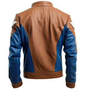 Chaqueta de Cuero Ligera para Hombre con Logotipo Personalizado, Chaqueta de Cuero Hecha a Medida de Alta Calidad, Chaqueta de Cuero para Hombre a Precio de Mayoreo - Product Image 2