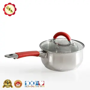 Modern 22x11cm Gray Metal Casserole with Lid Essential Non-Stick Sustainable Kitchen Cookware Best Model RW 1206R-9 Top Quality