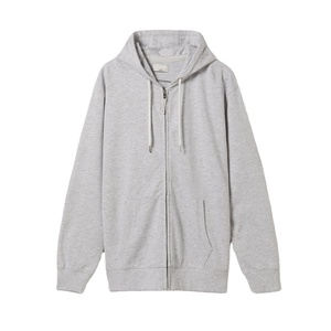 Sudadera con cremallera de gran tamaño para hombre Proveedor Sudadera con capucha holgada elegante para ropa de estilo callejero - Product Image 1