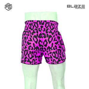 Kickboxing para hombre Mauy Thai Shorts Bjj Boxing Fighting wear Martial Arts wear short para hombre tela 100% poliéster satén - Product Image 4