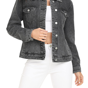 แจ็กเก็ตผ้ายีนส์แฟชั่นผ้ายีนส์ผ้ายีนส์ผ้ายีนส์ผ้ายีนส์ผ้ายีนส์ผ้ายีนส์ผ้ายีนส์ยืดได้สำหรับฤดูใบไม้ผลิและฤดูใบไม้ร่วง - Product Image 6