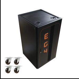 Estante de batería cerrado E G4 con ruedas de 6 W Producto duradero para cajas de batería y bastidores - Product Image 3