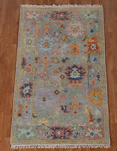 พรมถักทำมือขนสัตว์คุณภาพสูงลายนามธรรมดีไซน์ใหม่ทันสมัยสำหรับห้องนั่งเล่นและห้องนอน - Product Image 1