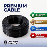 Huaqi ZC-RVV 3*4mm2 Flammhemmendes Flexibles Kabel für Innen-Haushaltsverkabelung Stromkabel