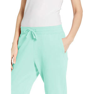 Pantalon de survêtement de haute qualité pour femmes avec poches à ceinture élastique Service OEM Joggers Pantalon d'hiver de style devant plat pour adultes - Product Image 5