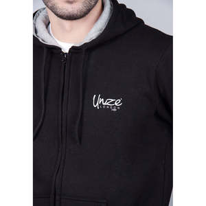 เสื้อฮู้ดดี้ JEFF ผ้าฟลีซเนื้อนุ่ม โพลีเอสเตอร์ 100% ไซส์ XXS แบบซิป สำหรับฤดูหนาว ป้องกันรอยยับ ป้องกันการหดตัว น้ำหนักเบา คุณสมบัติพิเศษแบบกำหนดเองได้ - Product Image 4
