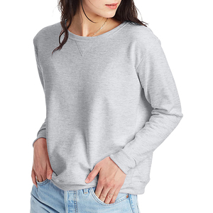 Sweat-shirt ras du cou multicolore imprimé sur mesure pour femmes meilleur design pull respirant tissu tricoté pour l'automne/hiver devant - Product Image 4