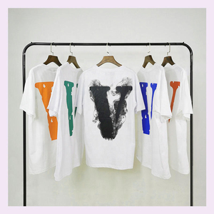 Camisetas de Cuello Redondo Extra Grandes para Hombre, 100% Algodón, Personalizadas al por Mayor, con Impresión de Logotipo Personalizado, Patrón de Letras, Ecológicas - Product Image 4