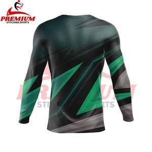 High Quality Lightweight Breathable Sublimation Printed Rash Guard Unisex Full Sleeve Compression Shirt for Adult & Youth 2026 - Product Image 2