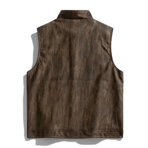Chaleco de Cuero para Hombre, Chaleco sin Mangas Elegante de Cuero Genuino, Perfecto para Moda Casual y Urbana - Product Image 3