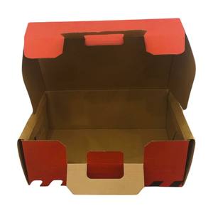 Boîte de papier ondulé recyclable écologique personnalisé pour l'emballage de luxe à montage automatique de chaussures et de vêtements - Product Image 2