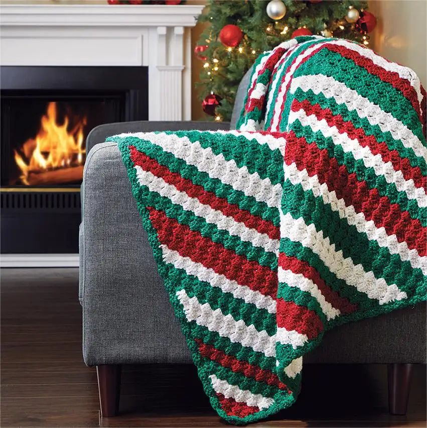 ผ้าห่มหนาสำหรับวันหยุดผ้าห่มผ้าห่มผ้าห่มผ้าห่มมีประกายออกแบบได้ตามต้องการ2024สำหรับฉลองคริสต์มาส