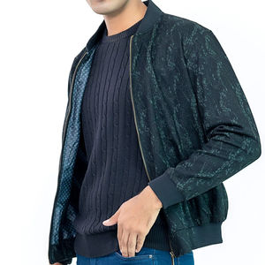 Chaqueta personalizada 2025 de alta calidad a prueba de viento invierno otoño chaqueta de bombardero de manga larga para hombre chaqueta hecha en Pakistán servicio OEM - Product Image 6
