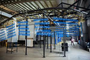 Heavy Duty 300kg Metal Construction <b>Dolly</b> with Four-<b>Wheel</b> Platform for Shopping Storage and Tools From Vietnam OEM Factory - Product Image 4