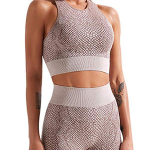 ชุดโยคะคุณภาพสูงสำหรับผู้หญิง XL ระบายอากาศได้ดีวัสดุยืดได้สายรัดเอวออกแบบโลโก้ได้ตามต้องการ - Product Image 5