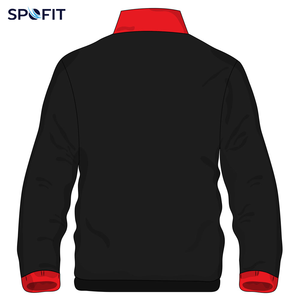 Chaquetas Deportivas Personalizadas al por Mayor con Cierre Completo, Chaqueta Transpirable para Correr, Ropa Deportiva, Tops Ajustados para Entrenamiento, Chaqueta Sublimada para Hombre - Product Image 4