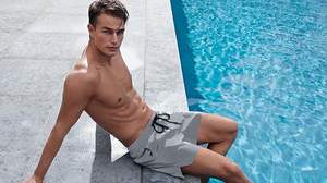 Shorts pour hommes tendance, imprimés à la mode, tie-dye, maillot de bain, shorts de plage, pantalons, logo personnalisé, shorts de surf pour hommes, OEM - Product Image 4