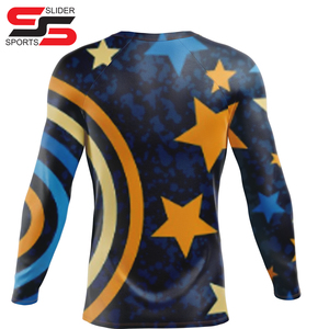 Sublimación MMA Rash Guard BJJ Kids Proveedor Grappling Jiu Jitsu Ropa Mejor Venta - Product Image 2