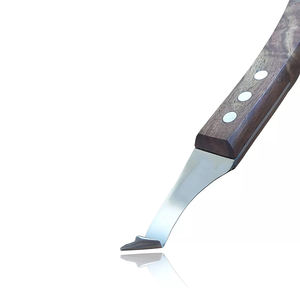 ด้ามจับไม้จอบมีดเครื่องมือใบมีดเหล็กใบมีดโค้งขนาดใหญ่ตัดด้วยมือขวา - Product Image 6