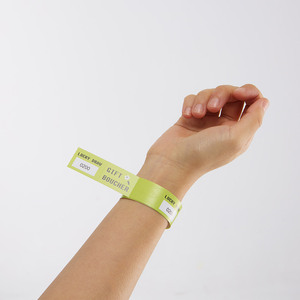 [Pulsera AnyWristband] Pulsera de Tyvek Personalizada para Eventos, para Entradas a Bebidas, con Código de Descuento Desprendible, Pulsera Desprendible - Product Image 4