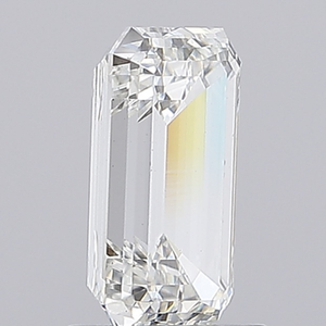 เพทายลูกบาศก์ตัดสีขาวมรกตสำหรับแหวนหมั้นอัญมณีหลวม - Product Image 2
