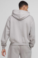 Survêtement court à capuche avec fermeture éclair croisée surdimensionné personnalisé de haute qualité dans le monde entier avec poche 2 pièces ensemble Streetwear survêtement pour hommes