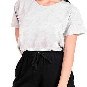 Best Price Women's Casual <b>Shirt</b> and Shorts Set Durable 100% Cotton Quick Dry Breathable Solid Pattern Comfortable <b>Summer</b> Wear - Product Image 5