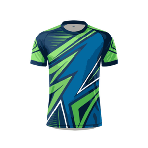 Conjunto de Camiseta y Pantalones Cortos de Fútbol Americano Unisex Personalizados al por Mayor, de Secado Rápido, Transpirables, con Estampado Digital y Teñido, 220g - Product Image 3