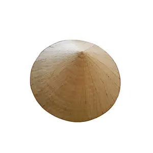 Chapéu de palha de bambu premium Chapéu cônico de bambu vietnamita Fornecedor de chapéu cônico de fazendeiro