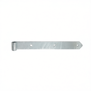 บานพับเหล็กชุบสังกะสีแบบจุ่มร้อน ขนาดกว้าง 40 มม. ยาว 600x40 มม. หนา 5 มม. โค้งมน 13 มม. รุ่น GAH สำหรับรั้ว โครงตาข่าย และประตู - Product Image 3