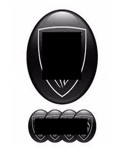 EMBLÈME DE MOYEU DE ROUE. - Product Image 1