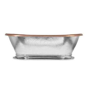 อ่างอาบน้ำทองแดงแบบลอยตัวสำหรับโรงแรม พร้อมดีไซน์ตกแต่งและขัดเงา - Product Image 3