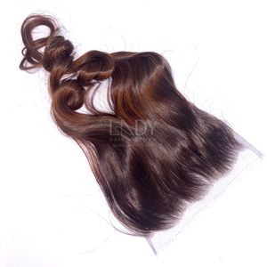 ชุดต่อผมมนุษย์มัดผมมนุษย์สีน้ำตาลเด้ง2025 - Product Image 3