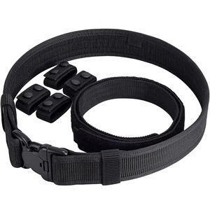 Nuevo Cinturón de Nailon Resistente de Liberación Rápida con Gancho y Bucle Seguros para Equipo de Trabajo Funcional, Utilidad y Uso en Exteriores para Hombres - Product Image 4