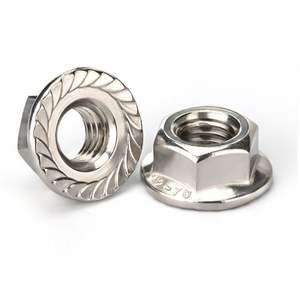 Écrou à bride en métal traité thermiquement offrant une résistance et une durabilité maximales dans les machines - Product Image 5