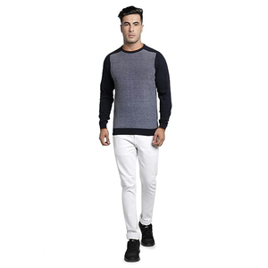 Top tendance qualité classique sweat hommes Streetwear 100% coton hommes sweat décontracté couleur unie à manches longues sweat hommes - Product Image 6