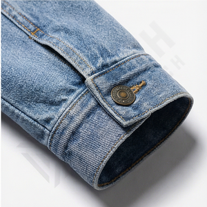 Veste en jean sur mesure, nouveau design, veste en jean de qualité supérieure pour homme, printemps automne, mode décontractée, streetwear, haut - Product Image 6